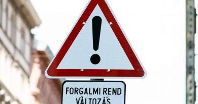 Tájékoztatás útlezárásról