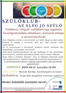 Szülőklub @ Marcali Kórház