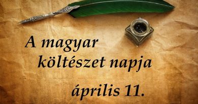 Ma van a magyar költészet napja