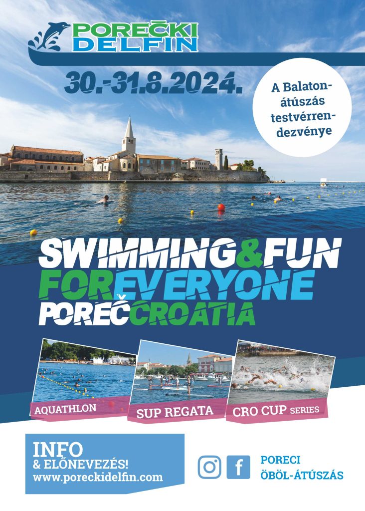 Porečki delfin - Szabadidős úszómaraton Poreč 2024