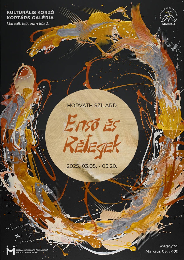 Ensó és Rétegek - Horváth Szilárd kiállítása