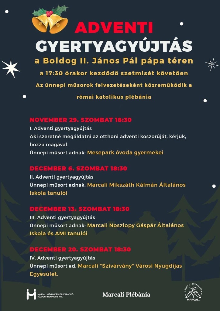 Adventi gyertyagyújtás