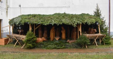 Elkészült 2025. évi kültéri betlehem