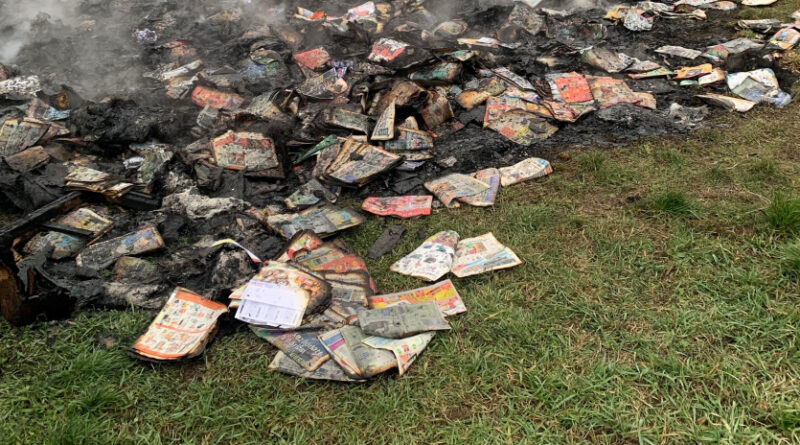 A szemét nem tűzre való!