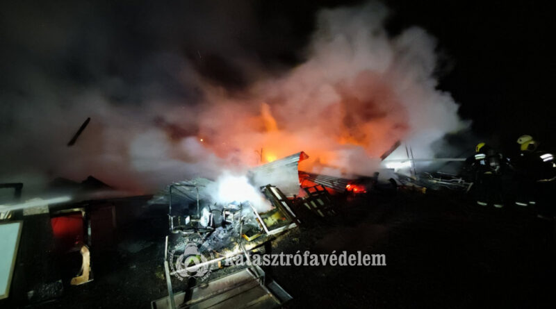 Tűzoltói beavatkozások az ünnepek alatt és az azt követő hétvégén