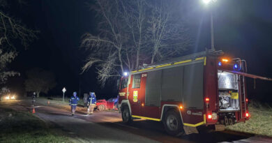 Baleset Nagybajom külterületén