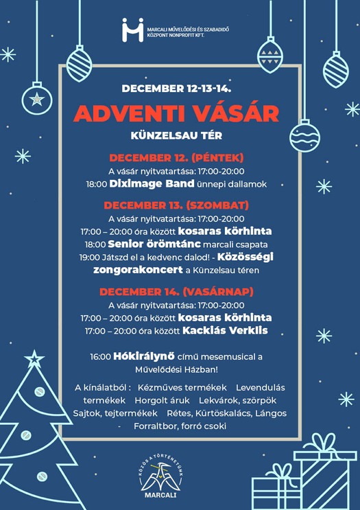 Adventi vásár Marcaliban