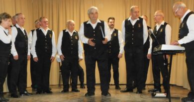 Somogyzsitfán lépett fel a Marcali Bajtársi Egyesület Dalárdája