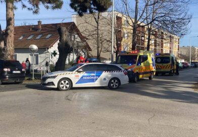 Baleset a Csomós Gergely és Hársfa utca kereszteződésnél – VIDEÓ