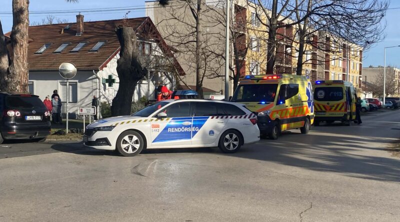 Baleset a Csomós Gergely és Hársfa utca kereszteződésnél – VIDEÓ