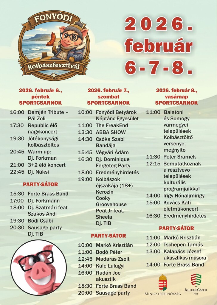 XVI. Fonyódi Kolbászfesztivál