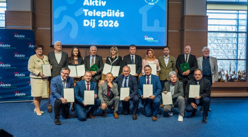 Átadták az Aktív Település díjakat!