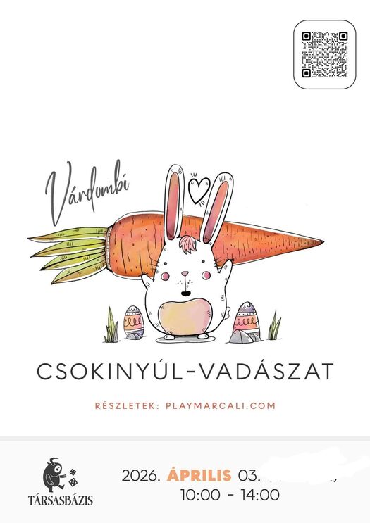 QR-kódos csokinyúl-vadászat a Várdombon Esemény