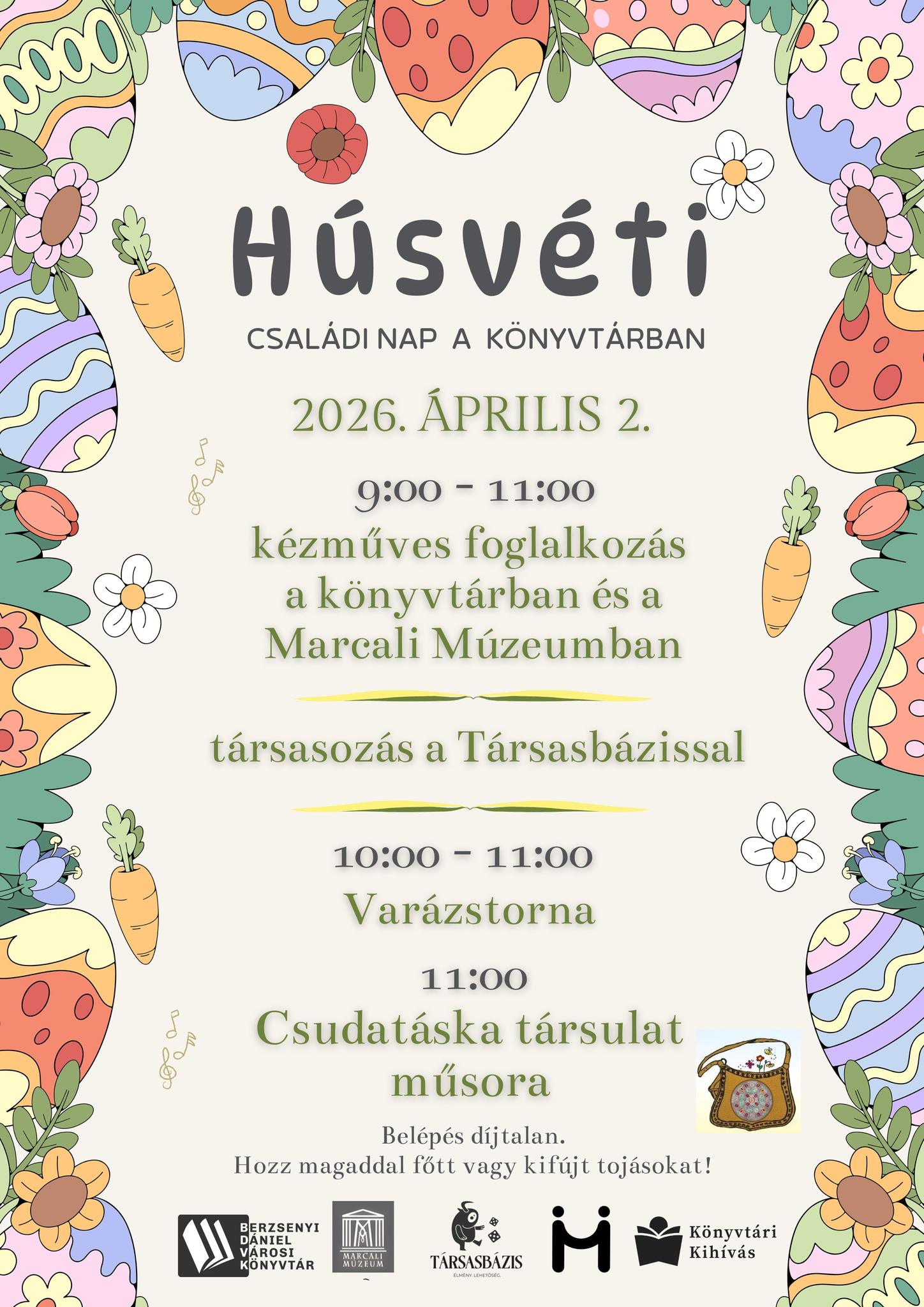 Húsvéti családi nap a könyvtárban