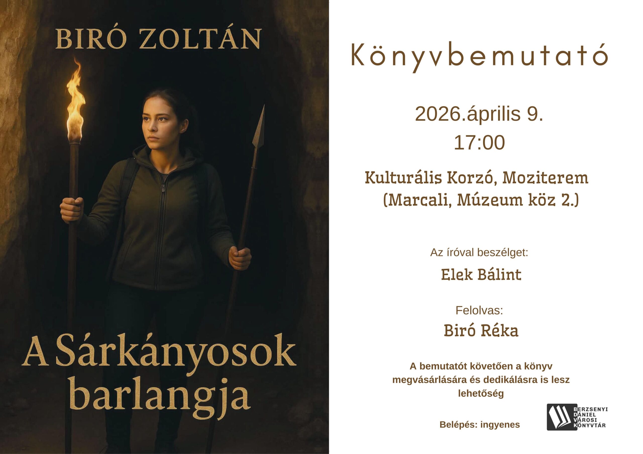 Biró Zoltán könyvbemutató