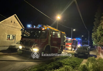 Tűz egy berzencei ház padlásterében