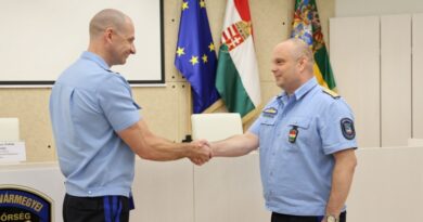 Dr. Terjék Gábor r. dandártábornok a Somogy Vármegyei Rendőr-főkapitányság vezetője 
