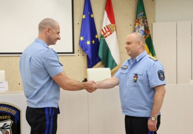 Dr. Terjék Gábor r. dandártábornok a Somogy Vármegyei Rendőr-főkapitányság vezetője 