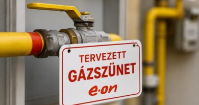 Tervezett gázszünet – 2026. augusztus 4.
