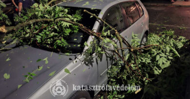 Heves zivatar tarolt Somogyban