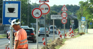 Megkezdődött a Noszlopy utca felújítása Marcaliban – VIDEÓ