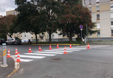 Újrafestik az útburkolati jeleket a városban – Vezessünk figyelmesen!
