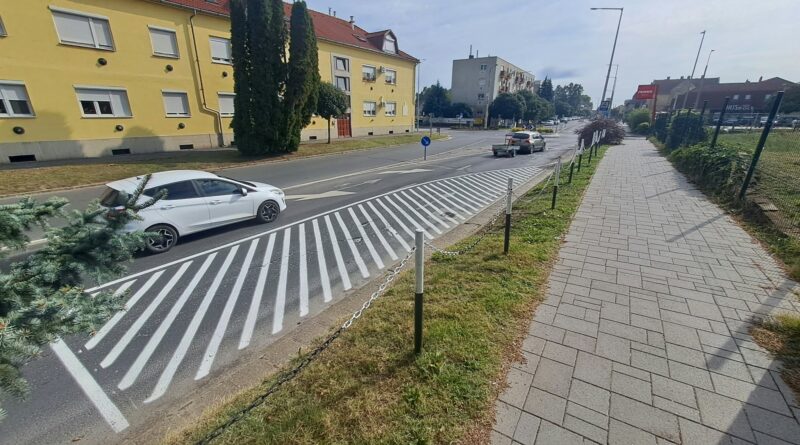 Új forgalmi rend Marcaliban: Forgalomtól elzárt területet alakítottak ki a Rákóczi utcában